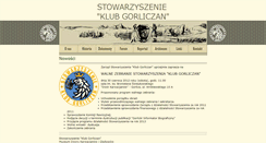Desktop Screenshot of old.klubgorliczan.pl